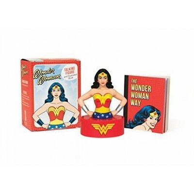 Wonder Woman Talking Figure and Illustrated Book