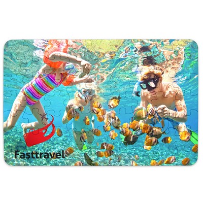 63-Piece Custom Full-Color Jigsaw Puzzle