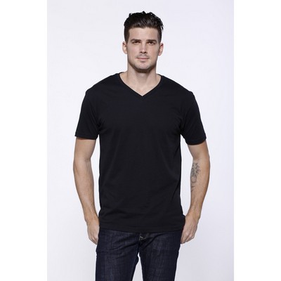 STAR TEE Men's CVC V-Neck T-Shirt