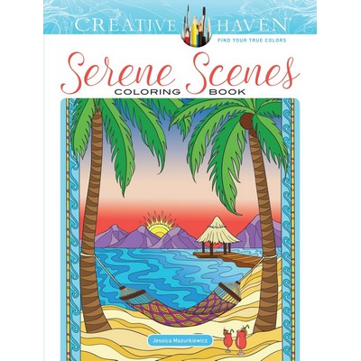 Creative Haven Serene Scenes Coloring Book