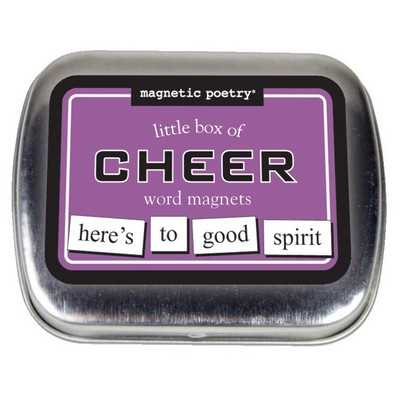 Magnetic Poetry - Little Box of Word Magnets - Cheer