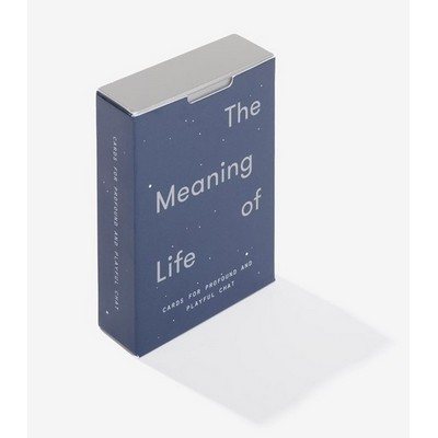 The Meaning of Life Cards (Cards for profound and playful chat)