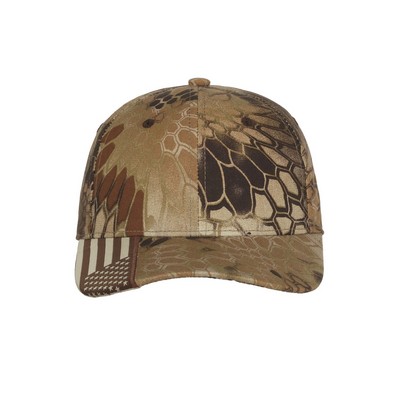 Outdoor Cap Co Canvas Camo Flag Accent Cap