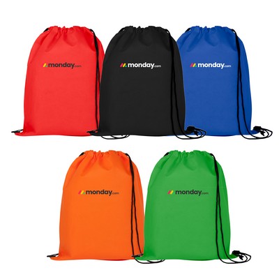 Non Woven Drawstring Backpack - Full Color