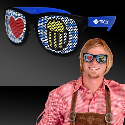 Oktoberfest Pad Printed Billboard Sunglasses