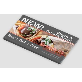 Custom Printed Post-it® Notes (5"x2 7/8") 50 Sheets/ 4 Color