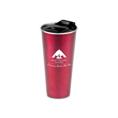 The Textured S/S Tumbler - 18oz Red