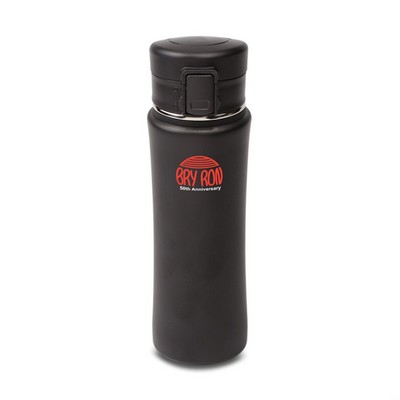 The Trek S/S Vacuum Tumbler - 16oz Black