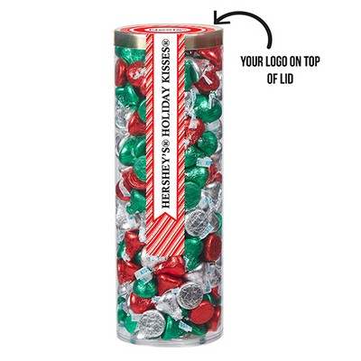 Golden Treat Tube - Hershey's® Holiday Kisses