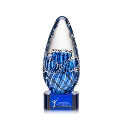 Contempo Award on Blue Base - 9½" High