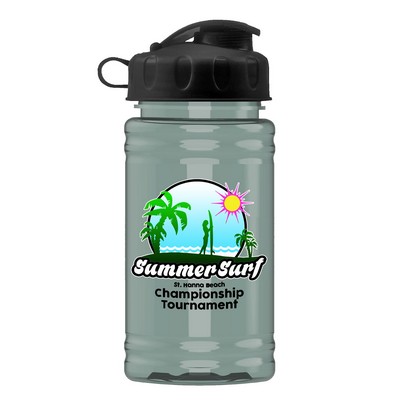 Upcycle Mini - 16 Oz. Rpet Sport Bottle w/Flip Top Lid