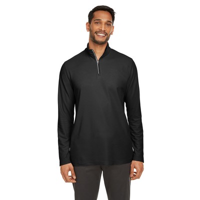 CORE 365 Men's Fusion ChromaSoft™ Pique Quarter-Zip