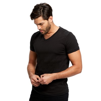 US BLANKS Men's USA Made V-Neck T-Shirt