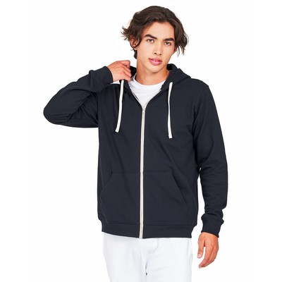 US BLANKS Unisex USA Made Full-Zip Hooded Sweatshirt