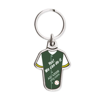 Express Baseball Jersey Key Chain Design 1 (1¼"x 1¾")