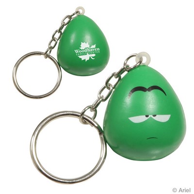 Mood Maniac Stress Reliever Key Chain-Apathetic