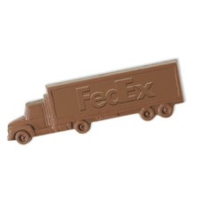 Molded Chocolate Tractor Trailer