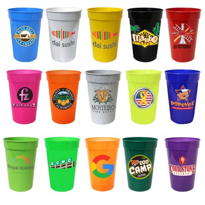 17 Oz. Smooth Stadium Cup (Full Color Digital)