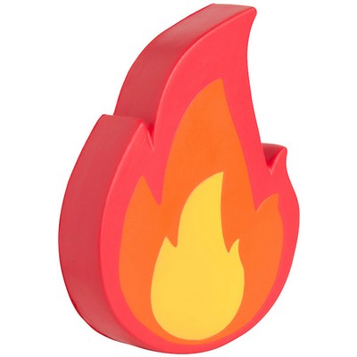 Fire Emoji Squeezies® Stress Reliever