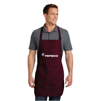 Port Authority® Full-Length Apron with Pockets