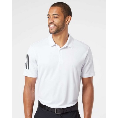 Adidas® Floating 3-Stripes Polo