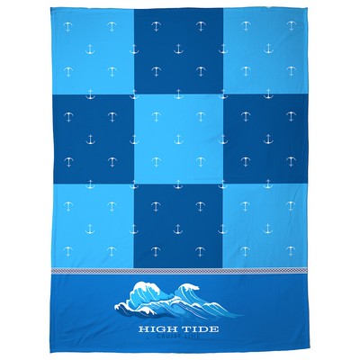 Polar Fleece Blanket 60" x 80" 300GSM - Full Color