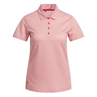 Adidas Ladies Ottoman Short Sleeve Polo