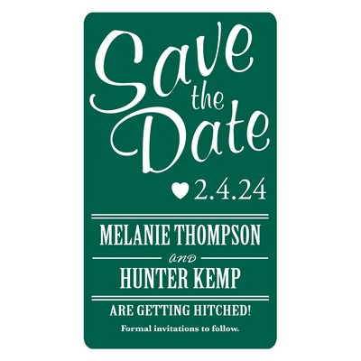 Save The Date Magnet | Rectangle | 2" x 3 1/2"