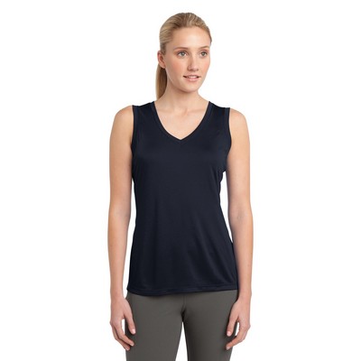 Sport-Tek® Ladies' Sleeveless PosiCharge® Competitor™ V-Neck Tee