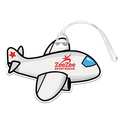 Airplane Luggage Tag