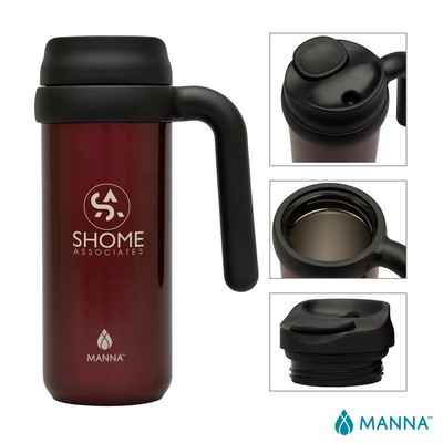 Manna 16 oz. Mocha Stainless Steel Mug