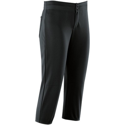 Ladies Unbelted Softball Pants