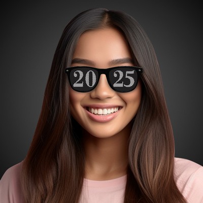 2025 Black Billboard Sunglasses(with imprinted arms)