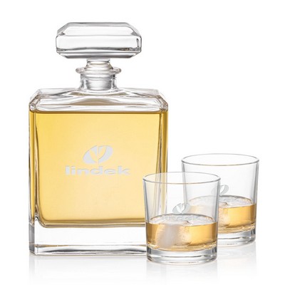 Maschito Decanter & 2 On-the-Rocks