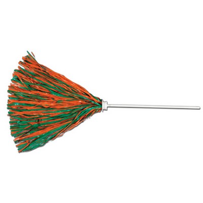 750 Strand Vinyl Pom Poms w/ 12" Stick Handle (Unimprinted)