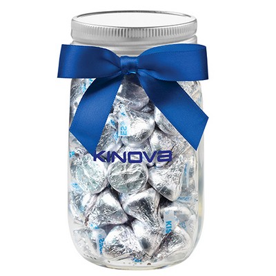 Glass Mason Jar - Hershey's® Kisses® (16 Oz.)