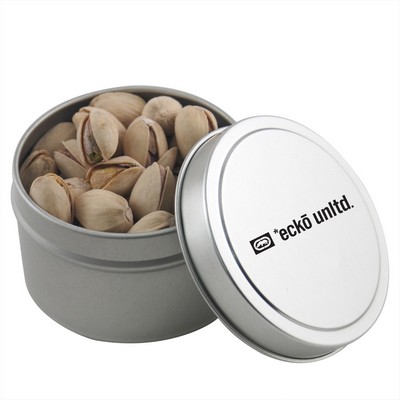 Round Tin w/Pistachios