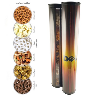 Six Piece Savory Snack Gift Tube