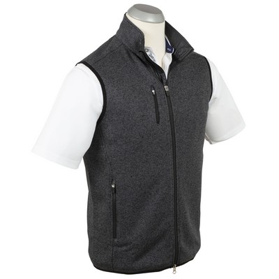 Bobby Jones Performance Poly Wool Full Zip Vest