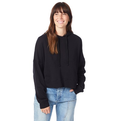 Alternative Ladies' Washed Terry Studio Hooded Sweatshirt