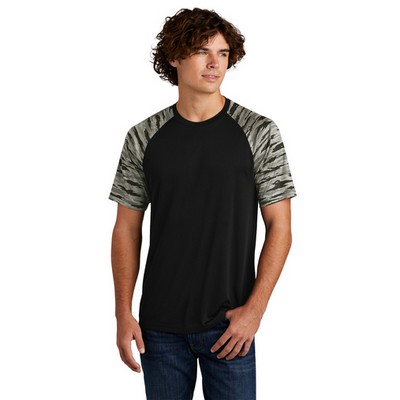 Sport-Tek® Drift Camo Colorblock Tee Shirt