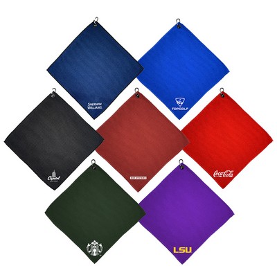 Team Golf® Colored Microfiber Caddy Towel – Square 15x15