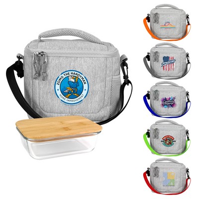 Adventure Cooler Bamboo Lunch Set