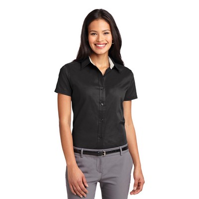 Port Authority® Ladies' Easy Care Short Sleeve Shirt