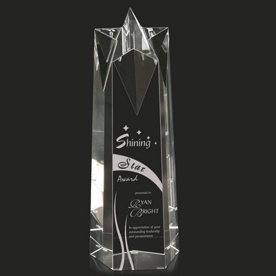 Star Crystal Award - Soaring Star