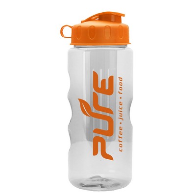 22 Oz. The Infuser Transparent Sports Bottle