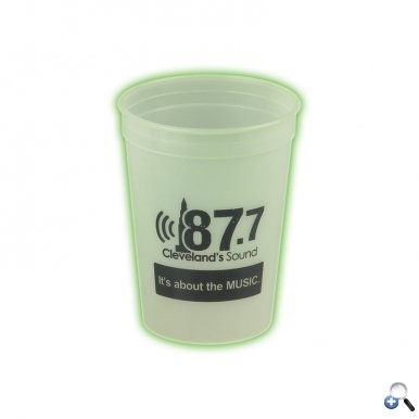 12 Oz. Glow In The Dark Stadium Cup