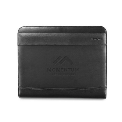 Samsonite Peyton Leather Writing Pad - Black