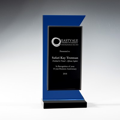 Seagram Crystal Award (4"x8 1/2")