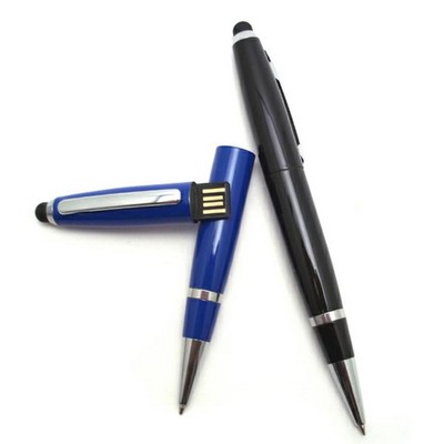 2GB - Executive Pen USB with Capacitive Stylus